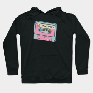 Vintage Cassette Tape Black Death Hoodie